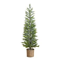 5-ft Cypress Christmas Tree with 140 Lights by Nearly Natural