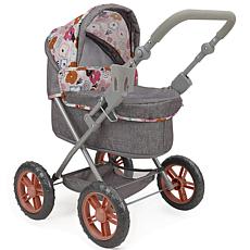 509 Crew Amanda Doll Pram with Melange Flora Pattern