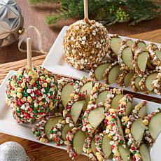 Affy Tapple 8-Piece White Christmas Apple Assortment