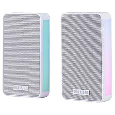 Aiwa Aura Light-Up Wall Speaker 2-pack  