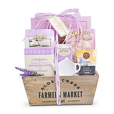 Alder Creek Gift Baskets Time For Tea Lavender Gift