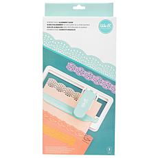 Alignment Guide with Mosaic Border for Scrapbooking