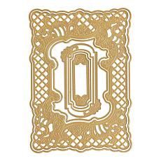 Anna Griffin® Floral Lattice Frame 3D Dies - Set of 6