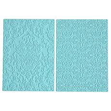 Anna Griffin® Gilded Damask Hot Foil Plates - Set of 2