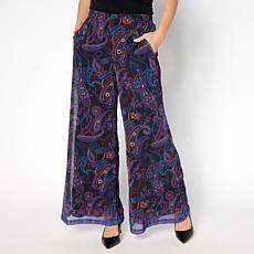 Antthony Printed Mesh Pull-On Pant