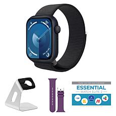 Apple Watch Series 9 GPS 45mm Sport Loop Bundle