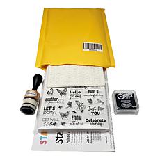 "As Is" Aladine Blooms and Backs 50-piece Card-Making Kit