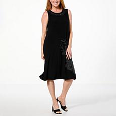 "As Is" Antthony Mark Hankins Beaded Faraj Dress