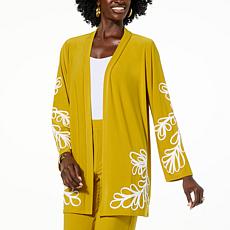 "As Is" Antthony Studio Knit Soutache Cardigan
