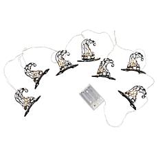 "As Is" august & leo 6' Jeweled Fall/Halloween String Lights