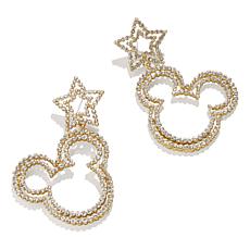 "As Is" BAUBLEBAR Disney Mickey Mouse Outline Drop Earrings