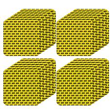 "As Is" Bell & Howell Reusable 4" x 4" Alien Carpet Grips - Set of 24