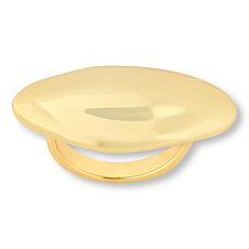 "As Is" Bellezza Bronze Polished Placket Ring