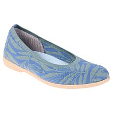 "As Is" BZees Kit Stretch Knit Machine Washable Ballet Flat