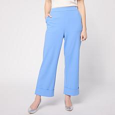 "As Is" C Wonder Crepe Knit Ankle Pant