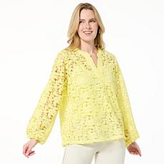 "As Is" C Wonder Lace Top with Cami