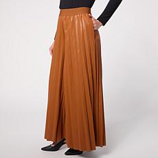 "As Is" C. Wonder Pleated Faux Leather Gaucho