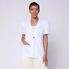 "As Is" C Wonder Puff Sleeve Summer Blazer