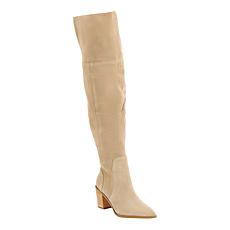 "As Is" Charles by Charles David Elda Over the Knee Leather Boot