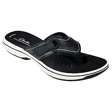 "As Is" Clarks Cloudsteppers™ Breeze Reyna Athleisure Flip Flop