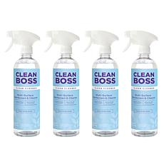 "As Is" CleanBoss by Joy 4-pack Multi-Surface Disinfectant & Cleane...