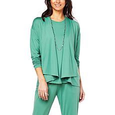 "As Is" Colleen Lopez Long-Sleeve Cool Topper