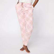 "As Is" Comfort Code Cozy Fleece  2-piece Top and Jogger Sleep Set