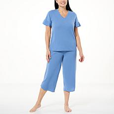 "As Is" Comfort Code Dreamy Seersucker 2-piece Sleep Set