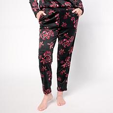 "As Is" Comfort Code Plush Velour Pull-On Slim Plant