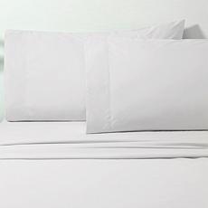 "As Is" Concierge Collection 2-piece Coastal Cotton King Pillowcase...