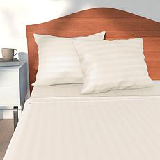 "As Is" Concierge Collection Egyptian Dobby Twin XL Sheet Set