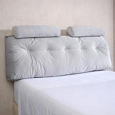 "As Is" Concierge Collection King/CalKing Headboard Pillow and 2 Ne...