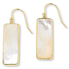 "As Is" Connie C. Carroll Jewlry Winsley Mother-of-Pearl Drop Earrings