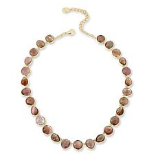 "As Is" Connie Craig Carroll Jewelry Laurel 18" Shell Statement Nec...