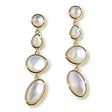 "As Is" Connie Craig Carroll Jewelry Laurel Shell Drop Earrings
