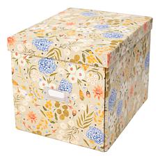 "As Is" Crafter's Companion 12.5" Patterned Storage Box
