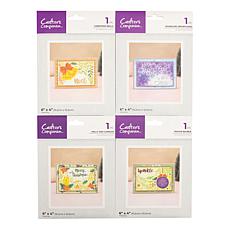 "As Is" Crafter's Companion Christmas 3D Partial Embossing Folders