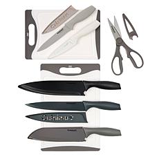 "As Is" Cuisinart 14-piece Multicolor Knife and Cutting Board Set