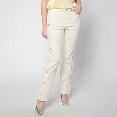 "As Is" DG2 by Diane Gilman Legacy Stretch Side Seam Button Baby Bo...