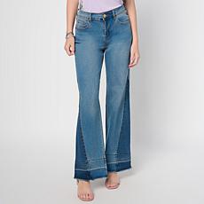 "As Is" DG2 by Diane Gilman New Classic Stretch Contrast Panel Wide...