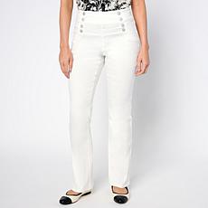 "As Is" DG2 by Diane Gilman New Classic Stretch Denim Bootcut Sailo...