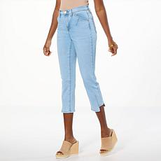 "As Is" DG2 by Diane Gilman New Classic Stretch Denim Skinny Crop Jean