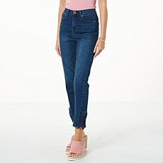 "As Is" DG2 by Diane Gilman New Classic Stretch Lace Insert Crop Sk...