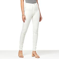 "As Is" DG2 by Diane Gilman SuperStretch Knit Denim Seamless Lean Jean