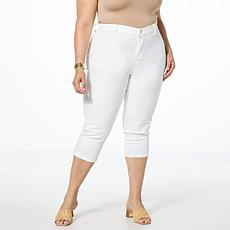 "As Is" DG2 by Diane Gilman The Effortless Stretch Denim Tri-Fit Ca...