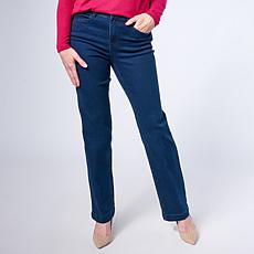 "As Is" DG2 by Diane Gilman Virtual Stretch Angled Pocket Trouser Jean