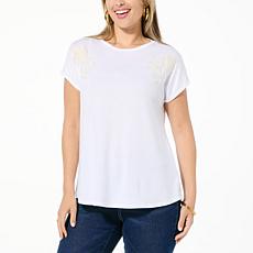 As IS DG2 Jrsey Embrdrd Tee