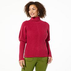 "As Is" DG2 Reversible Puff Sleeve Sweater