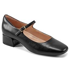 "As Is" Easy Spirit Adjustable Patent Heeled Mary-Janes - Janica