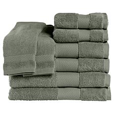 "As Is" Farm to Home Serenity Organic Cotton 8pc Towel Set